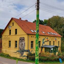 Nicht nur in Schwedt gibt's bunte Häuser!