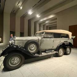 Mercedes used by the Royals when travelling in the countryside