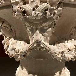 Wonderful carved marble