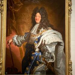 Louis XIV of France by Hyacinthe Rigaud (1701-1702)