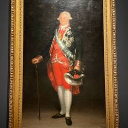 Charles IV in the Uniform of a Colonel of the Royal Guard by GOYA