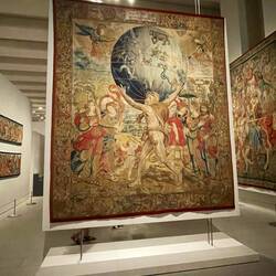 Hercules Supporting the Celestial Sphere - Brussels-Brabant 1530