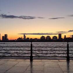 An act of silly walking