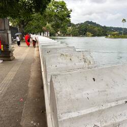 Scenes from around Kandy Lake.
