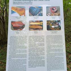 There's been some recent archeological finds. Cave systems used as housing and workshops