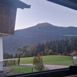 Bergblick aus dem Bett 🗻☀️