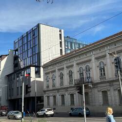 Juxtaposition of buidling designs