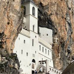 Ostrog monastery dating back to 1665