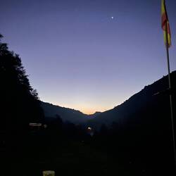 Our view this morning at 7:45am