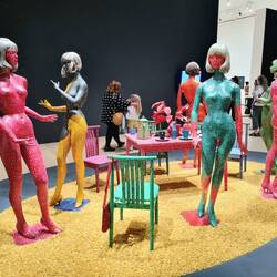 ... der 90 jährigen Künstlerin!