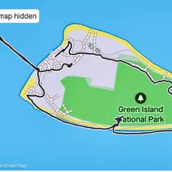 Morning walk around the island