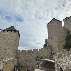 Some of the nine towers of the fortress