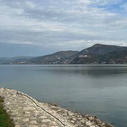 The widest point of the Danube - 6 km in width