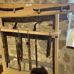 Old weapons found during excavations