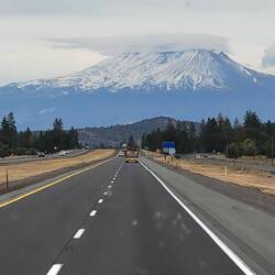 It's always surprising how close we are to this mountain from I-5