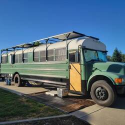 Neighbors, they had done a nice conversion of a bus.