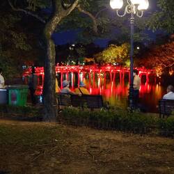 The red bridge