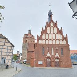 Luckenwalde mit Marktturm