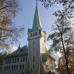 Die neue Kirche Jokkmokks