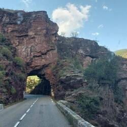 En af de 17 tunneller