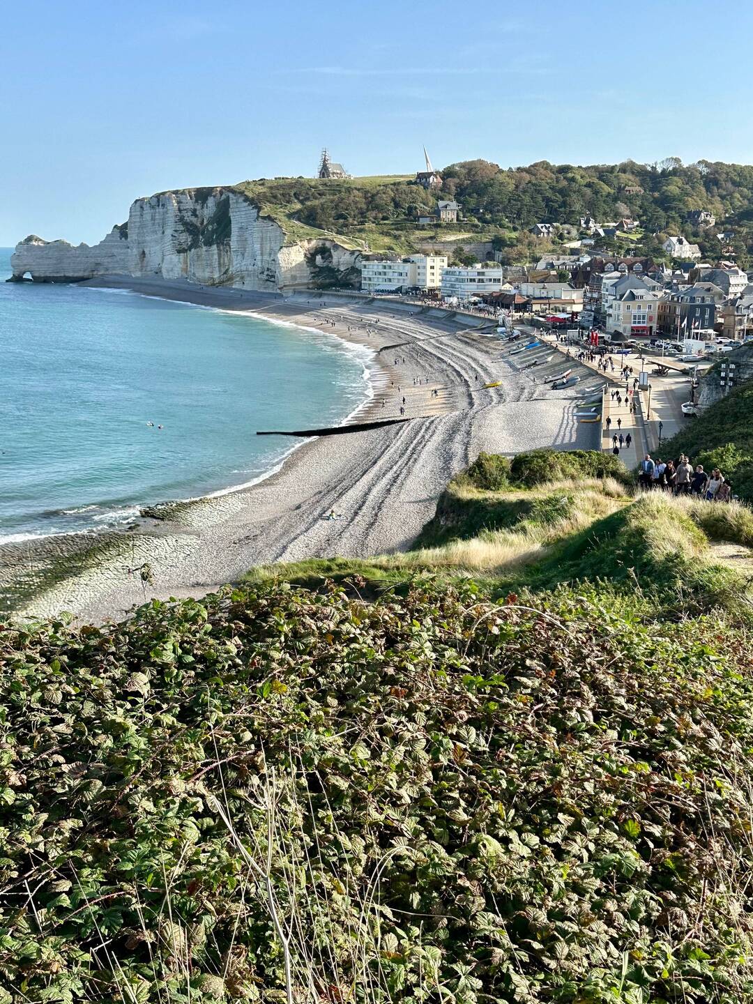 Etretat village