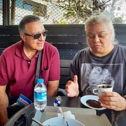 Mui having his fortune told — İstanbul, Türkiye.