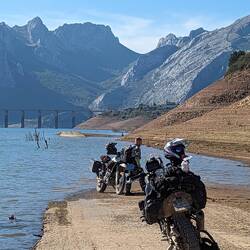 Die Straße die im Stausee endet