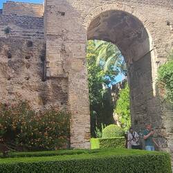 archway to get into the Palace