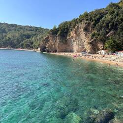 Spent alot of time in the sea here