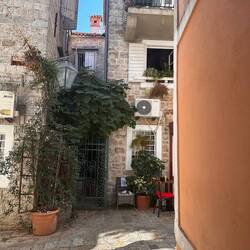 The street mazes of Budva