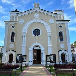 Former synagogue now used as a cultural centre as Jewish population is too small to support it