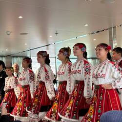 Delightful dance troupe came to entertain us