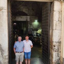Diocletian's Palace cellar entrance