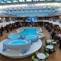 Lido pool, deck 9
