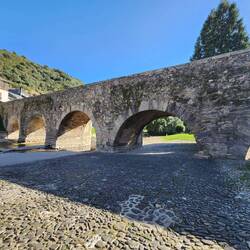 The bridge in Molinaseca.