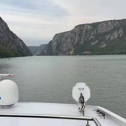 Cruising the Danube towards the Iron Gate