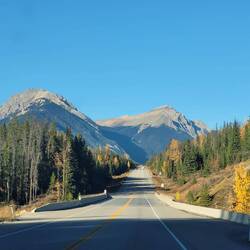 Überfahrt nach Alberta.
