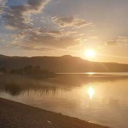 Kurz vor Sonnenuntergang
