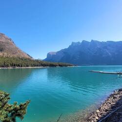 Lake Minnewanka.