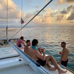 Chillen auf dem Boot und Sonnenuntergang geniessen 🍻🤩