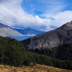 Aufstieg zum Ben Lemond Saddle