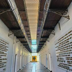 Bottom floor of the cells