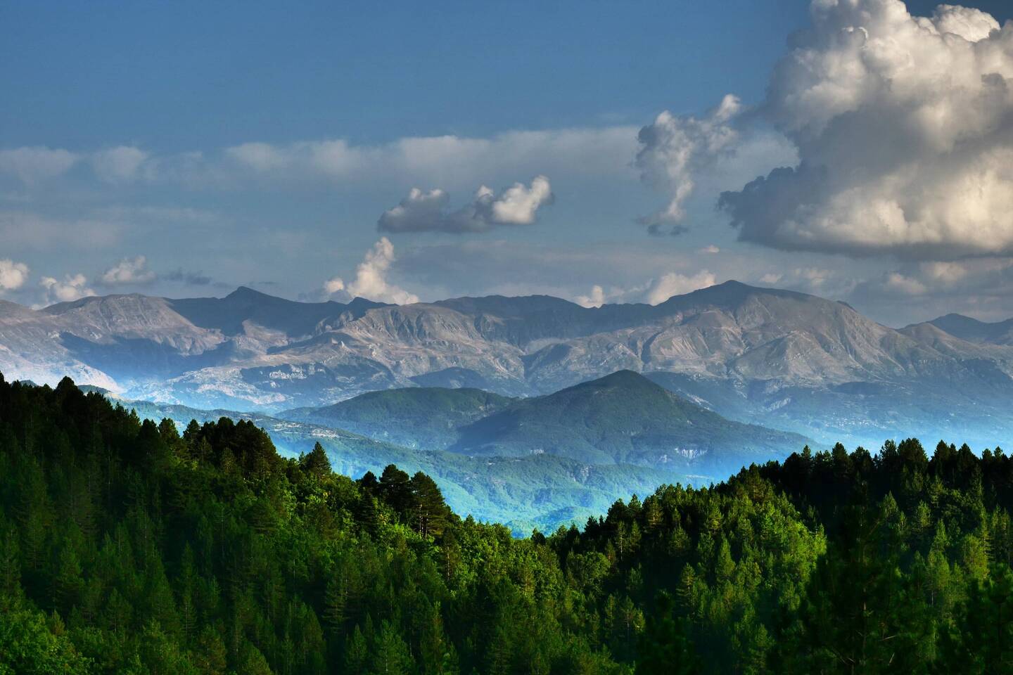 Gebirge Richtung Südosten