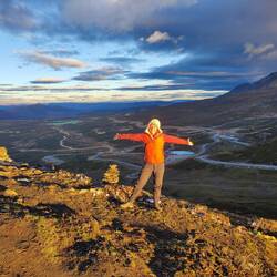 Ein letzter Blick ins tibetische Hochland