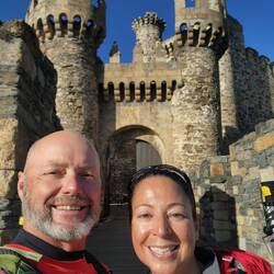 Selfie on the 'Draw Bridge' section to the Templar Castle