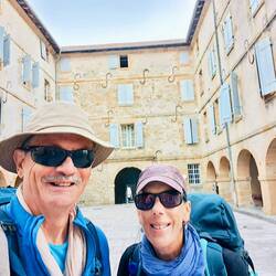 Leaving Navarrenx