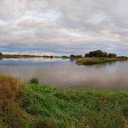 Links die Oder und rechts die Neiße!