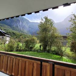 View from our balcony