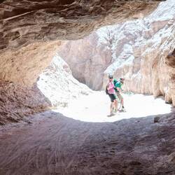 Lächeln für die Drohne