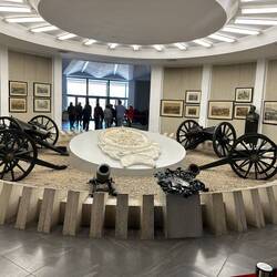 Impressive lobby didplay at the Panorama